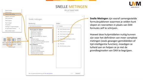 Power BI - Digitaaleon - Les 5 - DAX Introductie