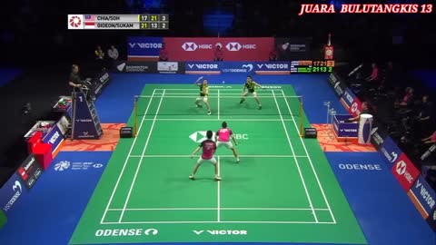 KEVIN SANJAYA/GIDEON pays off Hendra/ahsan's defeat to CHIA/SOH at the Denmark Open 2022