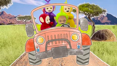 Teletubbies | Safari Party | Ready, Steady, Go! (Official Video) | Music For Kids