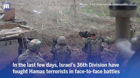 IDF captures suspected terrorists during heavy fighting in Gaza