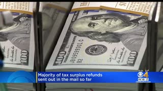 Majority of tax surplus refunds sent out in mail so far