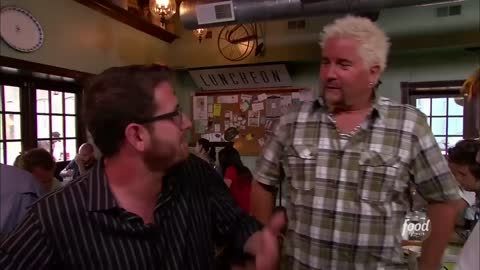 37_Guy Fieri Eats Chicken Chili Corn Chip Pie Diners, Drive-Ins and Dives Food Network