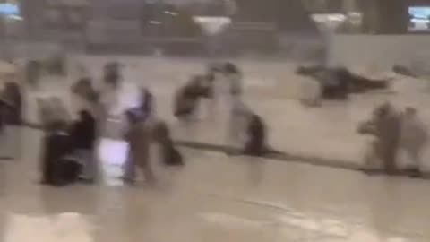 Heavy Rain Storm in Makkah