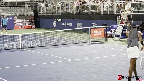 Chris Eubanks advances to Atlanta Open quarterfinal in comeback victory