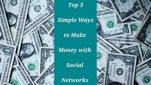 Make Money with Social Networks