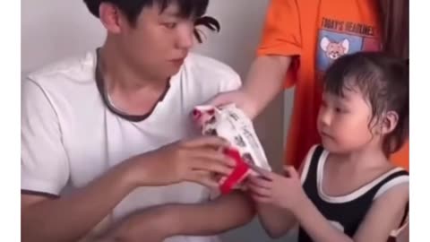 Asian guy eating ice cream funny video