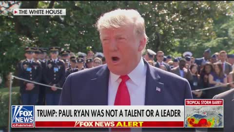 Trump slams Paul Ryan as 'not a talent'