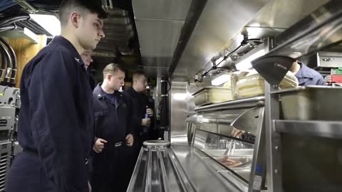 Life aboard Pre-Commissioning Unit Colorado (SSN 788) Underway (1) U.S. Navy