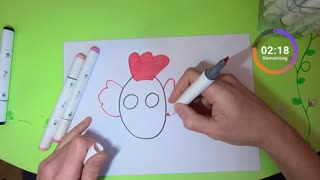 How to Draw a Clown in 3 Minutes Easy Clown Drawing Tutorial for Beginners