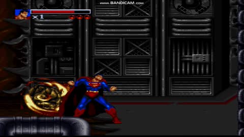 The Death and Return of Superman - Arcade Classic, Game, Gaming, SNES, Super Nintendo