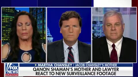 Jacob Chansley's Mother Martha Chansley Joined Tucker Carlson Tonight