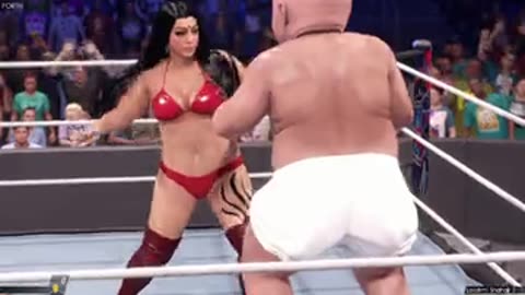 Big boy versus Bollywood queen wwe