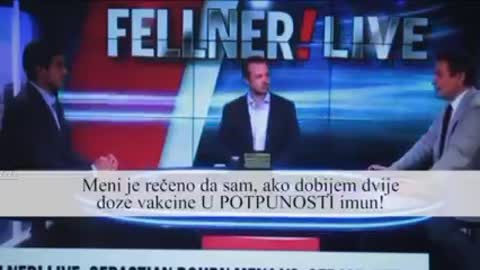 Аустриски новинар који се покајао што се вакцинисао