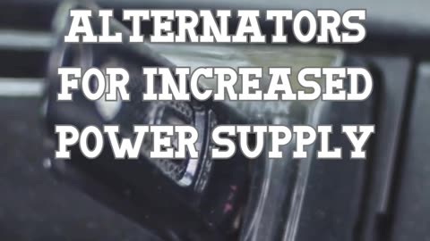 Tips for upgrading to high-output alternators for increased power supply