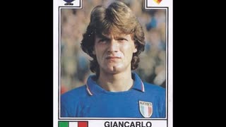 PANINI STICKERS ITALY TEAM WORLD CUP 1982