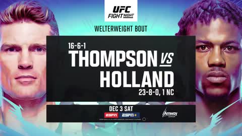 Thompson vs Holland - It's My Night _ UFC Orlando