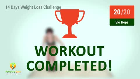 14 days workout weight loss challenge