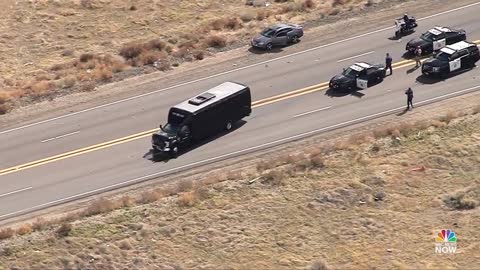 Stolen Party Bus Crashes During High Speed Chase Near Los Angeles- NEWS OF WORLD 🌏