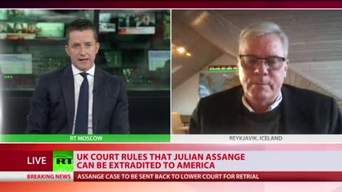 Assange the editor-in-chief of WikiLeaks in an interview with RT