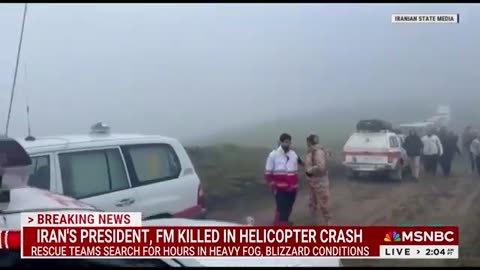 BREAKING: Iranian President Ebrahim Raisi dead in helicopter crash
