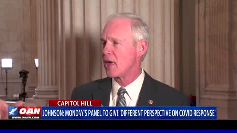 Sen. Johnson: Monday's panel to give 'different perspective on COVID response'