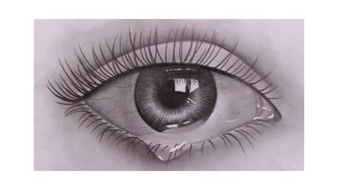 Learn How to draw realistic eyes - for beginners with pencil | Pencil Sketch Video | Easy to draw