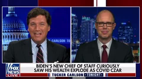 Biden‘s new chief of staff: His Wealth Exploded as Covid Czar