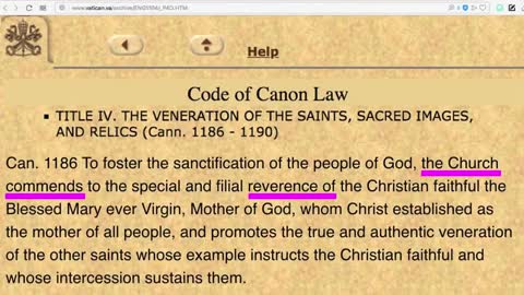 Jesuit Spiritual Exercises scritti nel libro di Loyola nel codice canonico c'è scritto che i cattolici siano degli idolatri,politeisti chiaramente ed è un peccato quindi sono dei peccatori appunto e quindi devono morire per i loro peccati ovvio