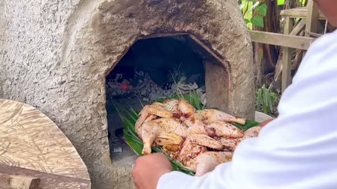 Baking Native chicken