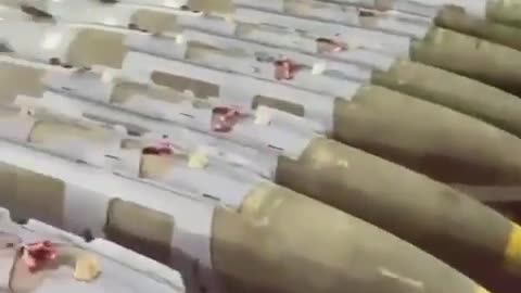 This is what the Israeli army's ammunition looks like.