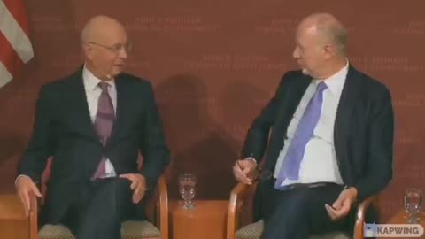WEF Klaus Schwab "We Penetrate Global Cabinets with our Leaders"