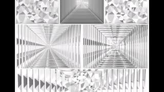 Silver Metal Geometry