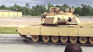 M1A1SA Abrams Tank Mobility Demo
