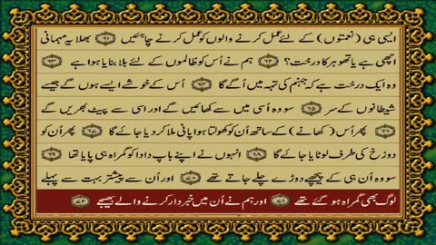 Quran Para 23, Just-Only Urdu Translation HD... Fateh Muhammad Jalandhri