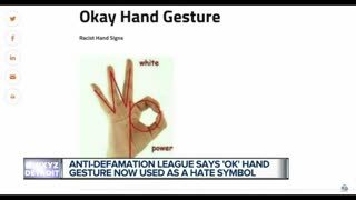 ADL: Ok Hand Gesture Is A Hate Symbol