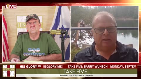 Barry Wunsch _ Paul Hutchinson joins His Glory on Take Five: Brighteon