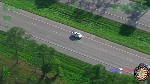Helicopter Footage Shows High-Speed Chase of Florida Man Wanted in Doctor's Stabbing