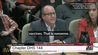 THESE VACCINES SAVED NO ONE!” DR PIERRE KORY UNLOADS THE TRUTH ON THE WISCONSIN STATE LEGISLAT