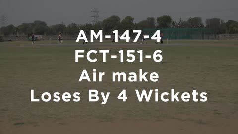 Full Match Airmake Vs Friends Cricket club