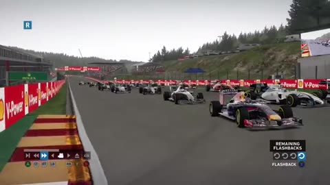 F1 2014 First-Corner Stupidity