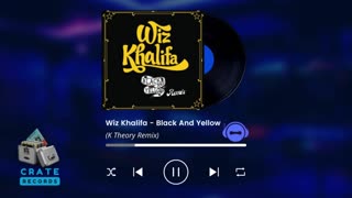 Wiz Khalifa - Black And Yellow (K Theory Remix) | Crate Records