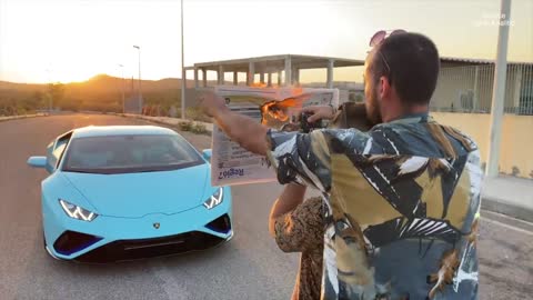 Creative Photography with LAMBORGHINI _ Behind The Scenes