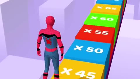 SPIDERMAN SKATER STACKER GAMEPLAY WALKTHROUGH | ANDROID,iOS MOBILE