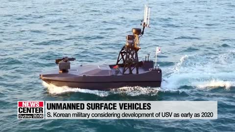 S. Korean military considering development of unmanned surface vehicle as early as 2020