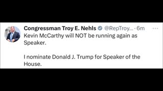 Rep. Troy E Nehls - I nominated Trump for Speaker of the House