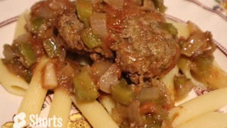 1916 Spaghetti and Hamburk Steak