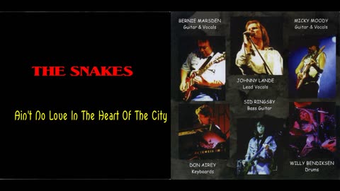 THE SNAKES - Ain't No Love In The Heart Of The City - LIVE 1998 - HQ AUDIO