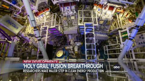 Scientific 'breakthrough' announced in nuclear fusion