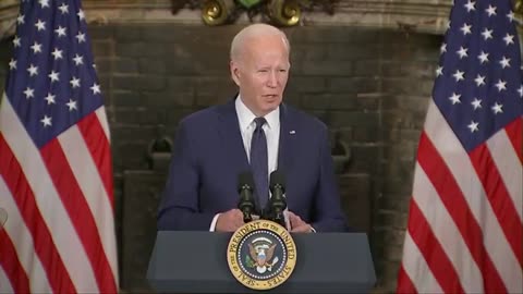 Joe Biden on Israel "The only ultimate answer here is a two-state solution."
