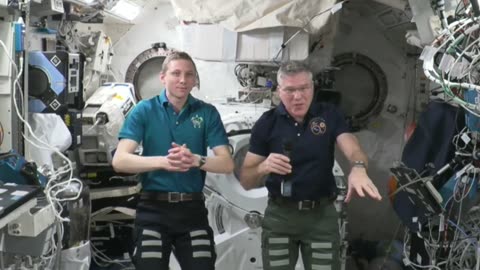 Expedition 69 Space Station Crew Talks with WBTS-TV Boston, AccuWeather June 29, 2023